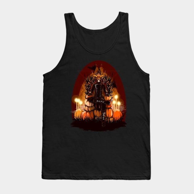 Pumpkin King Tank Top by LVBart